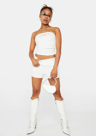 Cream Soda Bling Tube Top