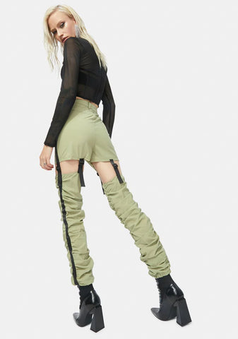 Not So Fast Cutout Pants