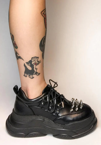 Causin' Havoc Spiked Sneakers