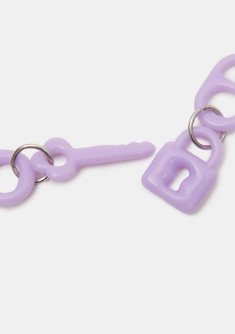 Lavender Life After Lockdown Drop Earrings