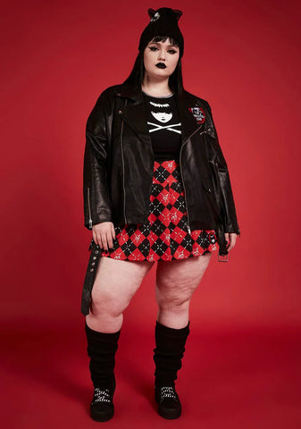 Plus Bad Kitten Club Moto Jacket