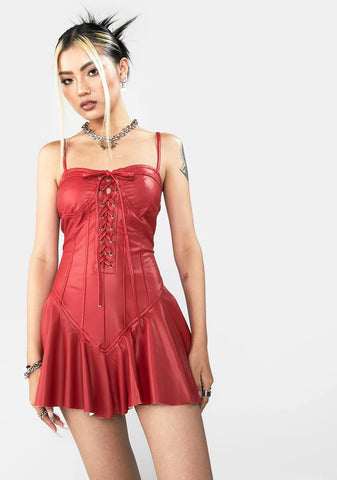 Spicy Maximized Pleasure Mini Dress