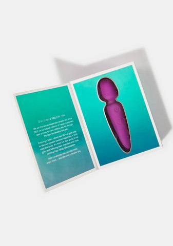 Ignite Rechargeable Wand Vibrator Purple