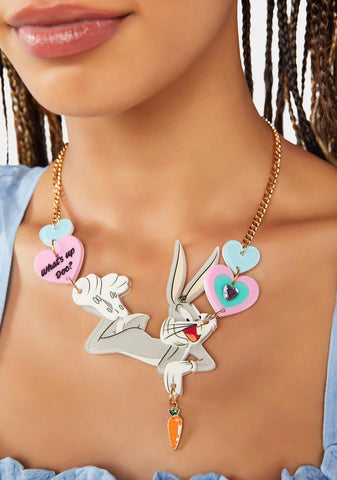 Carrots And Laughs Necklace