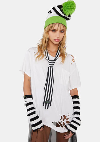 Scare Alike Skinny Tie