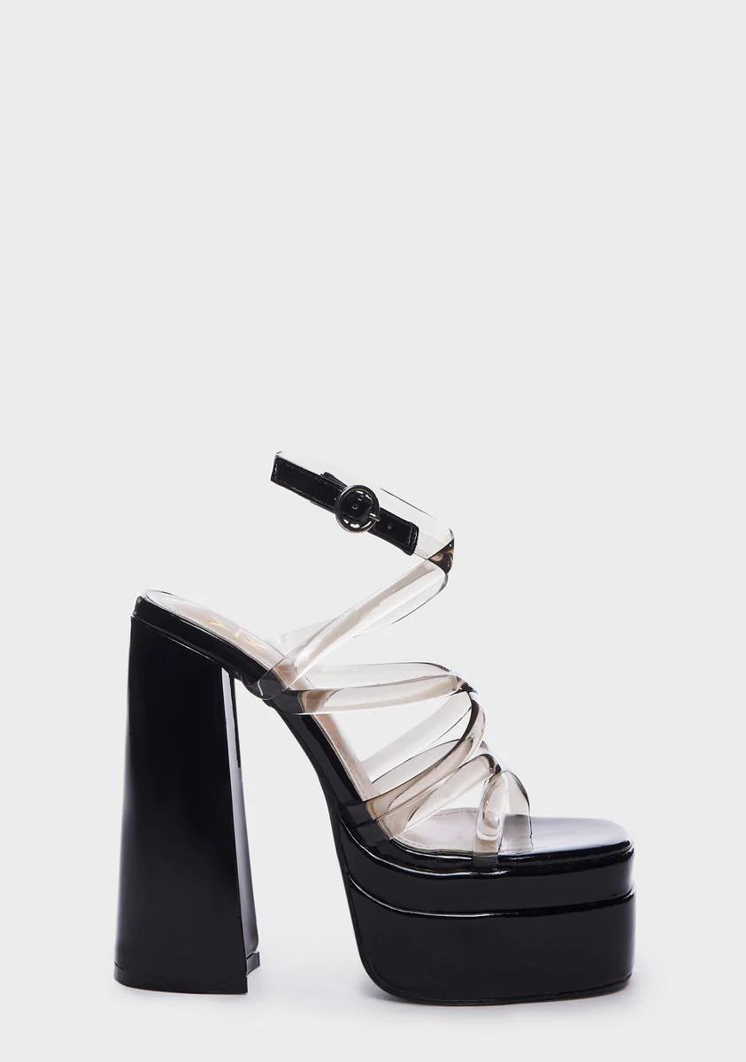 Spoiled Pretty Platform Heels