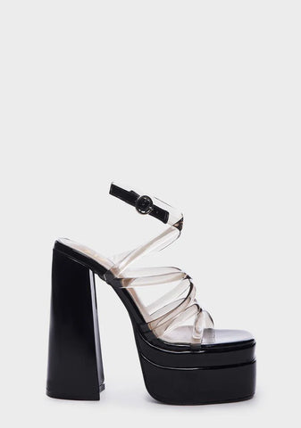 Spoiled Pretty Platform Heels