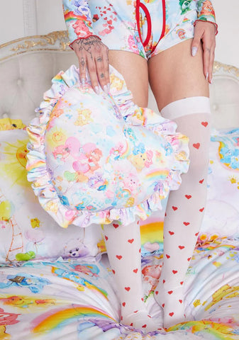 Kingdom Of Caring Heart Shaped Pillow