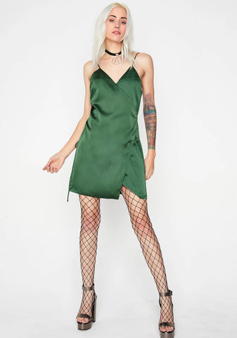 Emerald City Wrap Dress