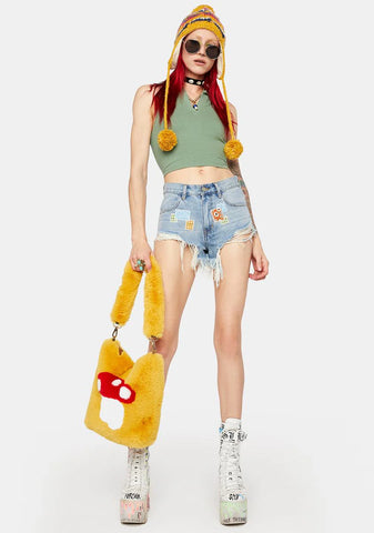 Fern Stay The Same Crop Tank