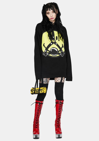 Smiley Ball Gag Hoodie
