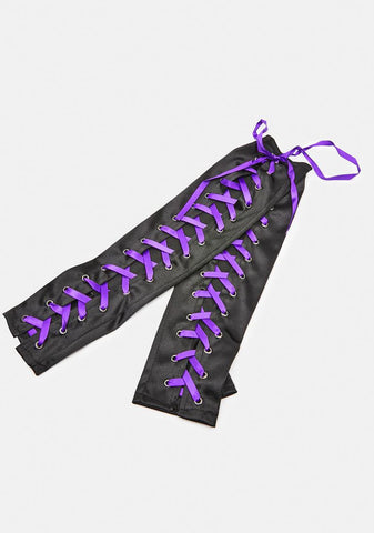 Mega Babe Lace-Up Gloves