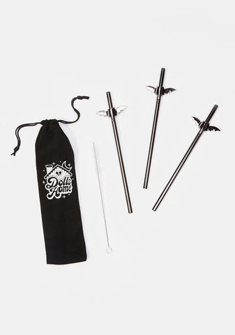 Best Served Chilled Reusable Straw Set