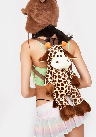 Why The Long Face Plush Backpack