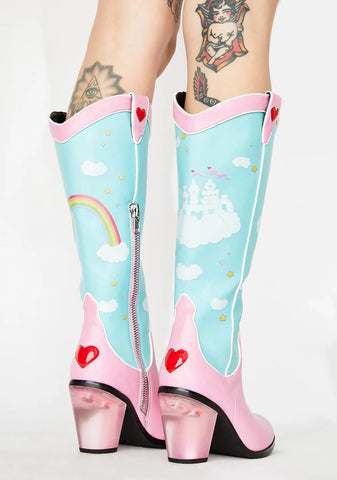 Rainbow Roundup Cowboy Boots