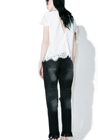 Tattle Tailz Distressed Jeans