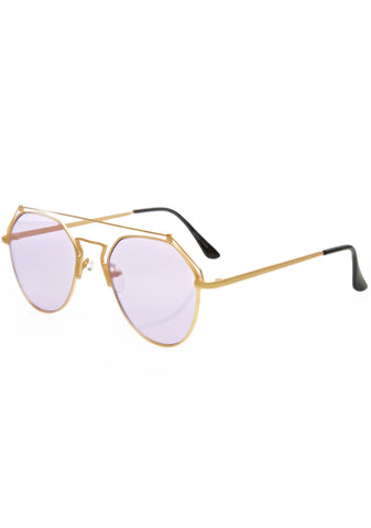 Violet Stephanie Matte Sunglasses