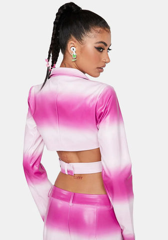 Sweet Second Story Cropped Blazer