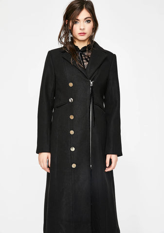 La Divina Asymmetrical Coat