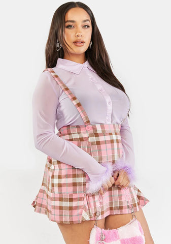 Plus All About Popular Pinafore Skirt