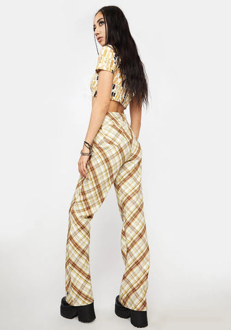 Manila Checkered Pants