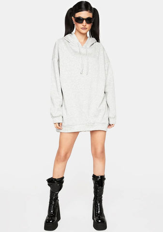 Can't Be Bothered Hoodie Dress
