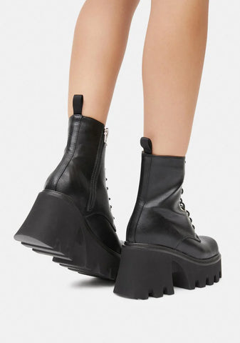 Run To You Platform Ankle Boots