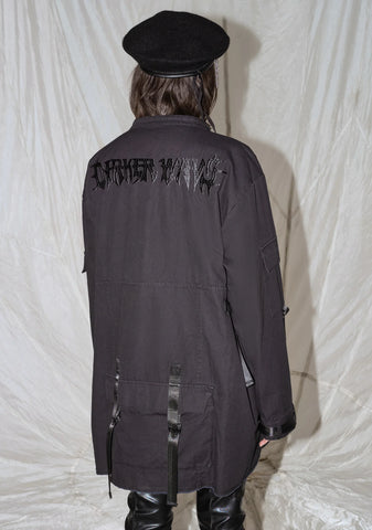 Synth Unisex Washed Utility Jacket