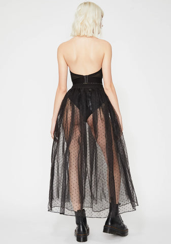 Wicked Princess Morbucks Maxi Skirt