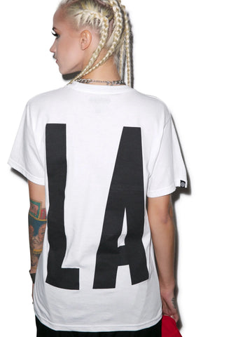 D9 LA City Love Tee - White