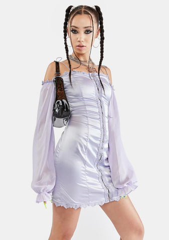 Lilac Genie Mini Dress