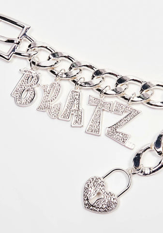 Babe Gang Charm Chain Belt