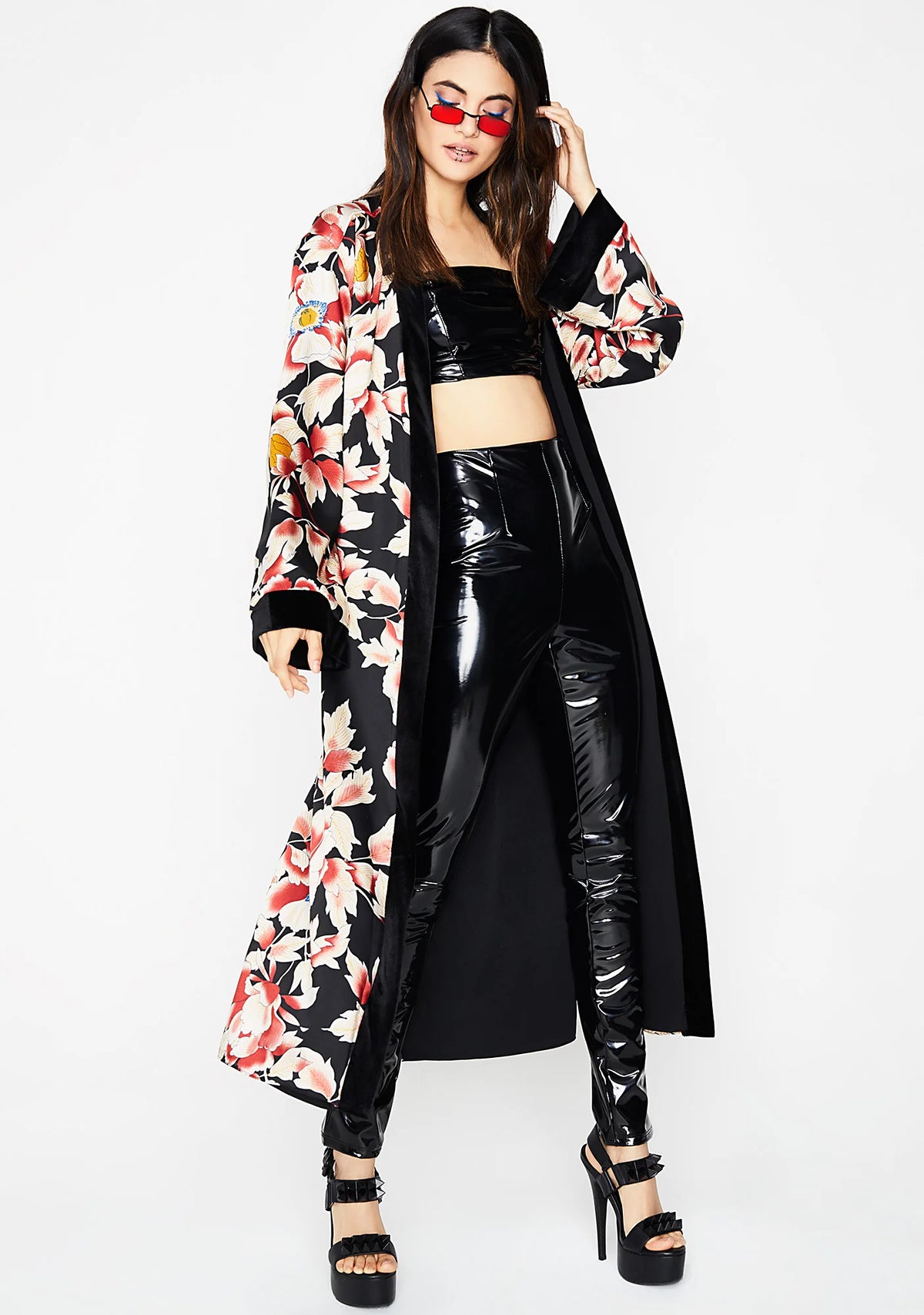 Mini Vacay Floral Kimono