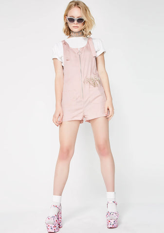 Sugar High Zip-Up Romper