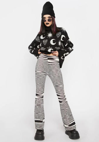 Space Dye Knit Pants