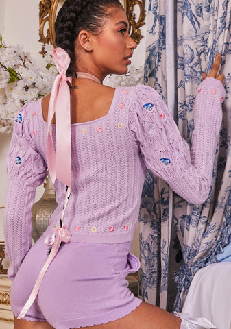 Sweet Harmony Cropped Sweater