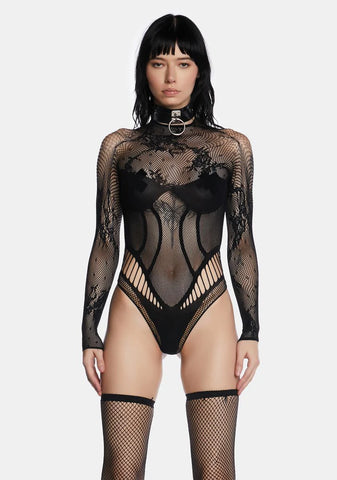 Birth Of Venus Fishnet Teddy