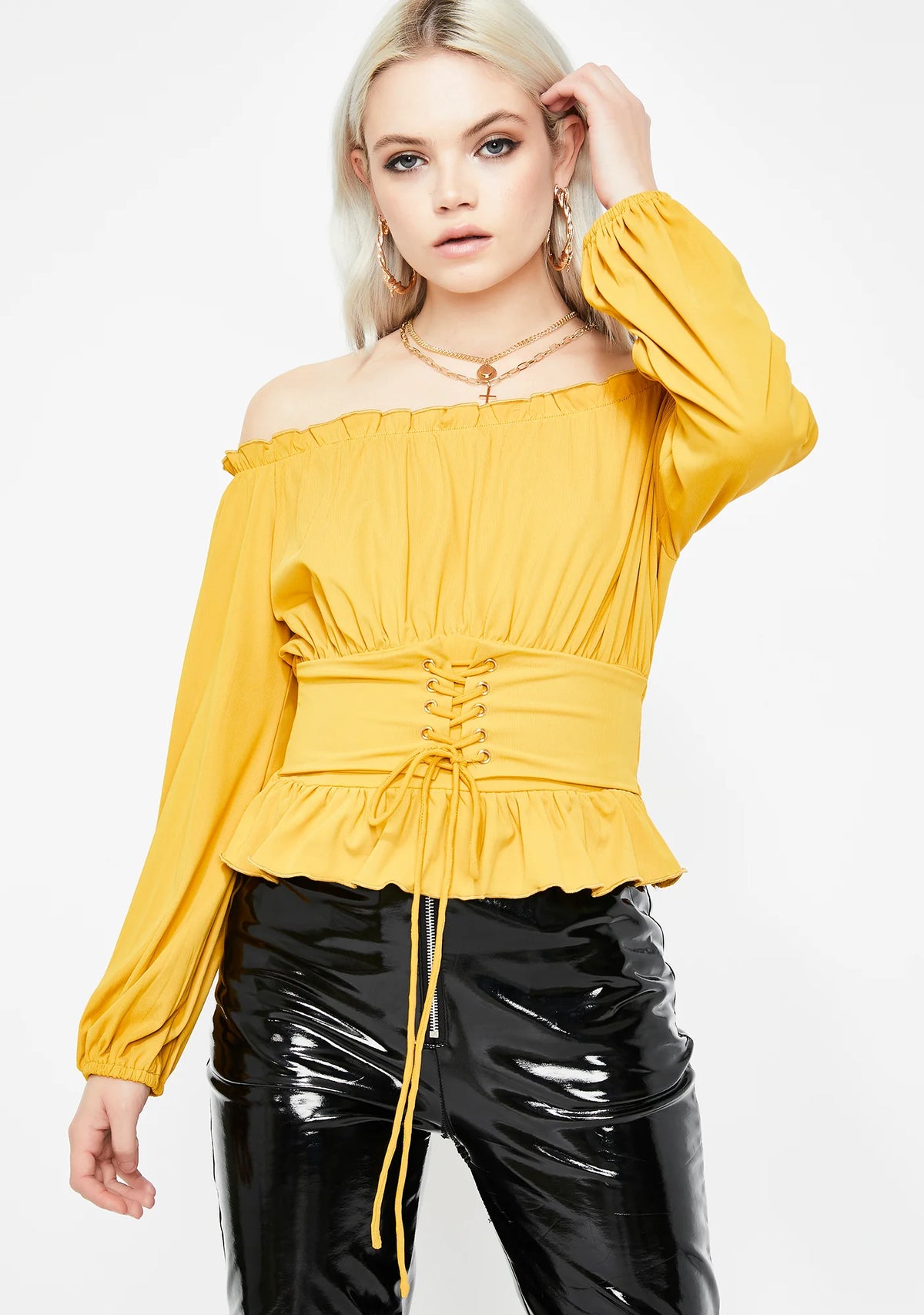 Just A Girl Corset Top