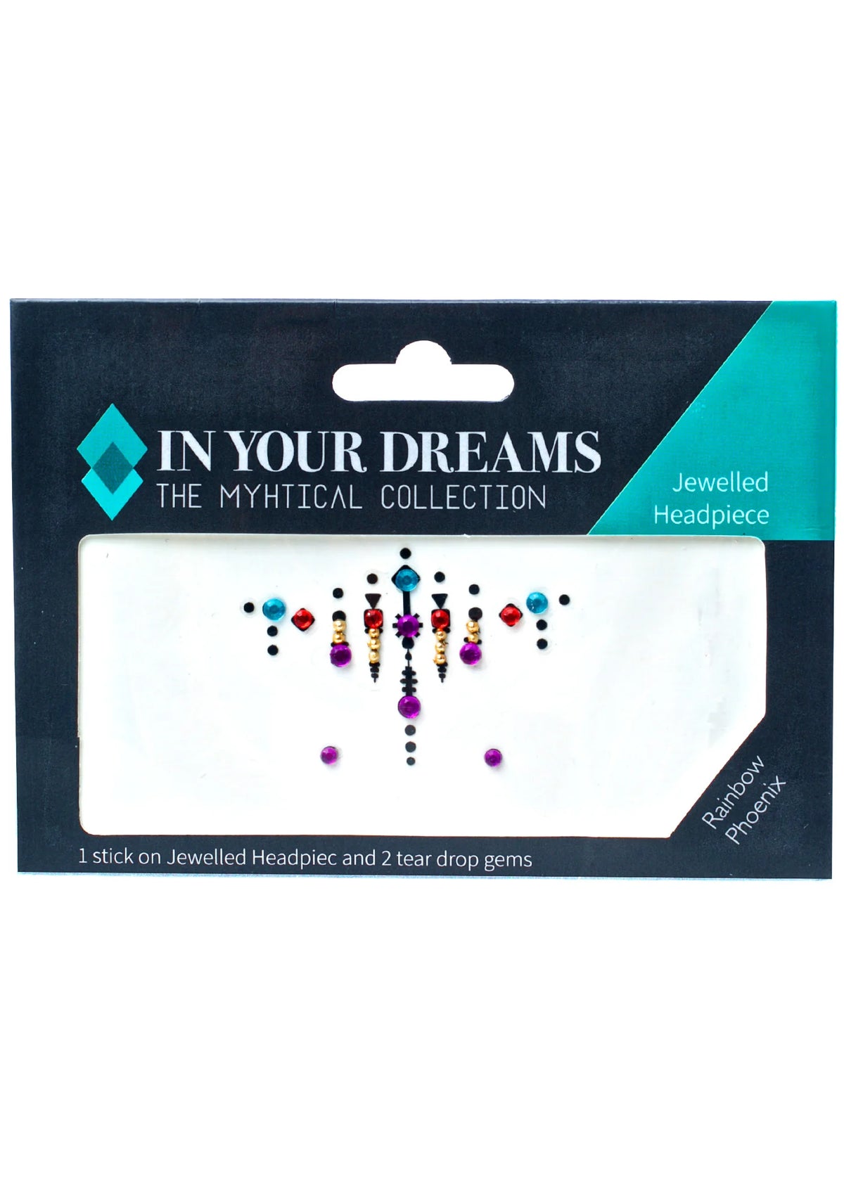 Rainbow Phoenix Jewelled Headpiece