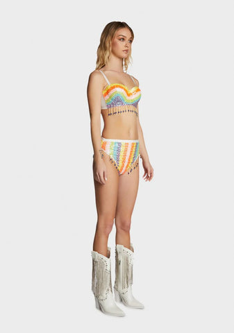 Rainbow Pastel Sequin Set