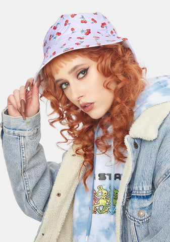 Lilac Not So Tart Bucket Hat