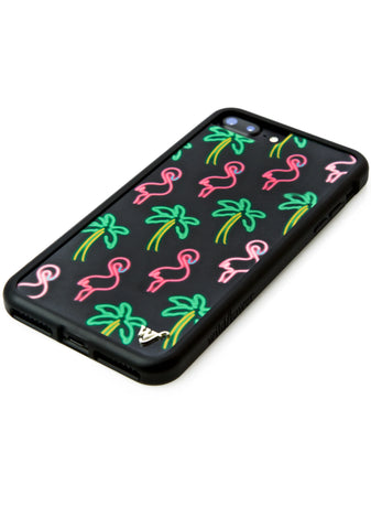 Miami Flamingo iPhone Case