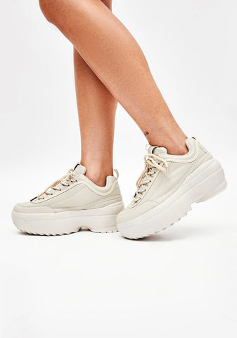 Sand Rec League Platform Sneakers