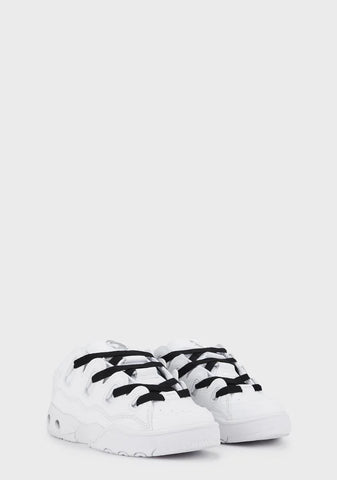 White D3 OG Sneakers