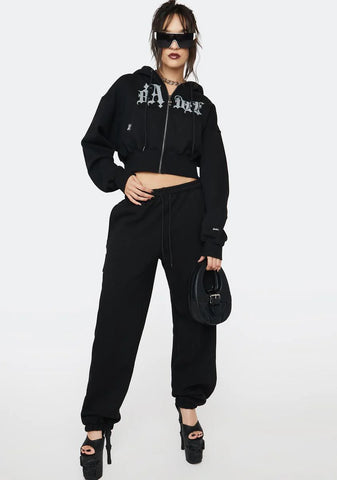 Newness Fleece Zip-Up Hoodie