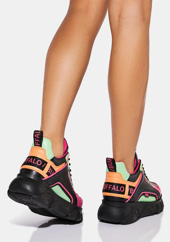 Neon Multi CLD Chai Sneakers