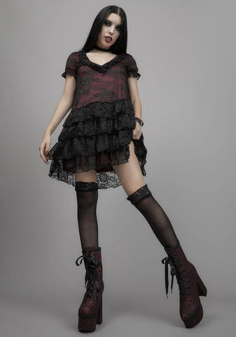 Heavy In Your Arms Babydoll Dress