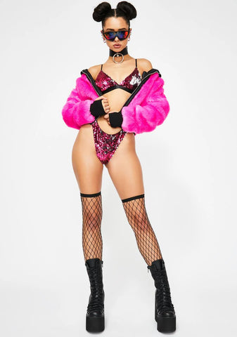 Hot Pixie Playroom Sequin Bra