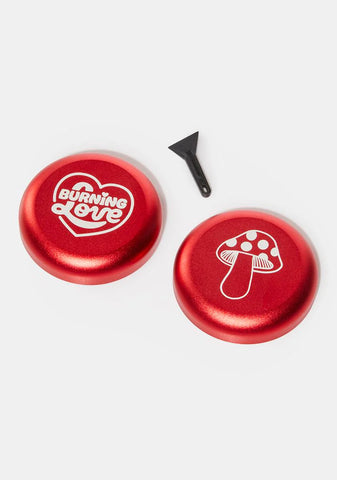 Mushroom Puck Stash Jar