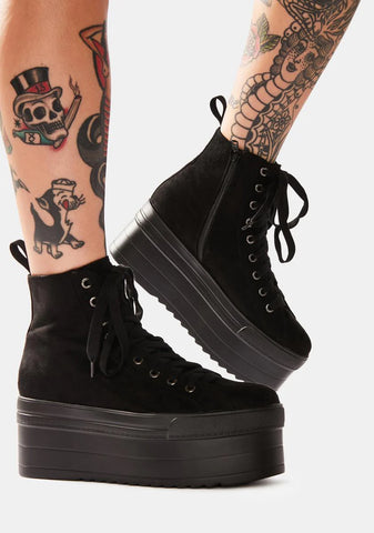 Star Struck Chunky Flatform Sneakers